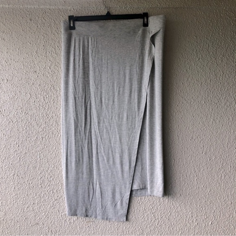 DKNY JEANS Heather Gray Skirt X-LARGE